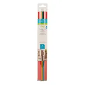 Cricut Brights Rainbow Glossy Permanent Vinyl Sampler Roll 12"x12", 6 Count - Damaged Package