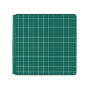 12x12 Classic Grid Album Cover - Hunter Green
