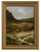 Landscape and Flower Framed Wall Art