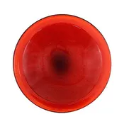 Achla Designs 12" Crackle Glass Bowl - Red