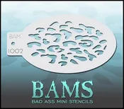 1002- Bad Ass Stencils - Animal Print