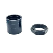 BILLET BMX | RETRO NUTS 6 POINT HEADSET SPACER SET 1-1/8"