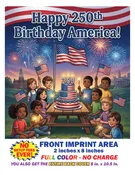 250th Birthday America Imprint Coloring Book
