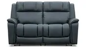 Encore Blue Power Loveseat