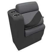 Wise BM13006L Premier Pontoon Lean Back Chaise - Left | Dark Mode