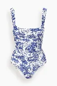 Adelaide One Piece in Blue Toile