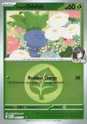 Ascended Heroes: 001/217 Erika's Oddish (Energy Symbol Pattern) Reverse Holo