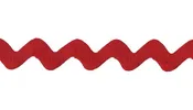 3/8in Cotton Ric Rac 27.5 yds Red