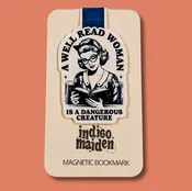 A Well Read Woman Magnetic Bookmark — Blythe Books