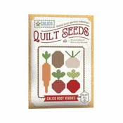 Quilt Seeds Calico Root Veggies Quilt Block Pattern