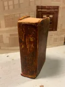 1819 Isaac Watts PSALMS OF DAVID Exeter, NH, Leather, — dogtown books