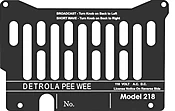 Detrola 218 - Pee Wee - FYLP, Antique radio and phonograph restoration, based out of Binghamton, NY