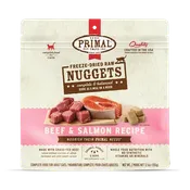 Freeze-Dried Raw Nuggets Cat Food - Beef & Salmon Recipe