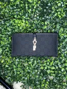 Gucci | GG Guccissima Coin Wallet New Black Canvas &amp; Leather Clutch — Your Site Title