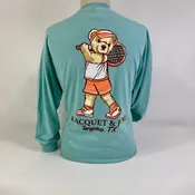 Racquet & Jog Long Sleeve Specialty Tennis Bear Tee