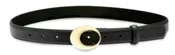 Hayworth Belt in Black/Gold