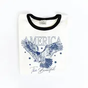 America The Beautiful Graphic T-Shirt