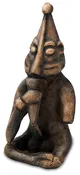 Frey figurine, bronze - Made in Sweden