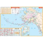 Alaska Wall Map