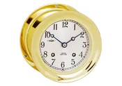 4 1/2" Ship's Bell Clock in Brass