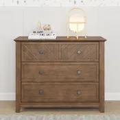 Atwood 3-Drawer Dresser, Cocoa Bean