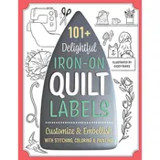 101 Delightful Iron-on Quilt Labels