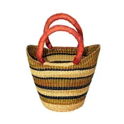 African Bolga Baskets: Mini Tote