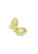 18K GP LOCKET WITH PEARL CHARM- OPENS