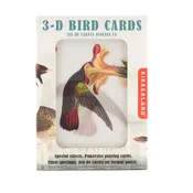 3-D Bird playing cards