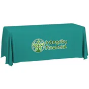 Serged Closed-Back Table Throw