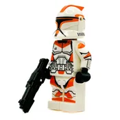 212th Clone Trooper (Orange, Phase 1) Minifig