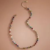 18K Gold Plated Waterproof Stainless Steel Chain Necklace