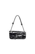 Alice-L Handbag in Black Sequins