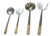 Heavy Gauge Stainless Spatula and Ladle - Home/Commercial Use