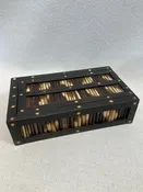 19th Century Anglo-Indian Porcupine Quill Box SKU 304 — CANTERBURY COTTAGE ANTIQUES