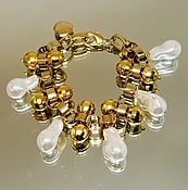 EAMES PIERCE and Pearl Bracelet — DIANA BROUSSARD