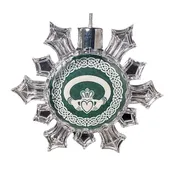 Claddagh Snowflake Small Ornament