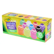 10 CT 2OZ NEON PAINT SET