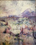 “Landscape, Provence” by Leon Dabo, NA(1864-1960) SOLD