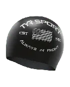 Adult Silicone Swim Cap - "Always in Front"