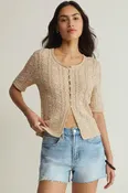 Adria Pointelle Cardigan