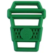 Chew Crew Latte Silicone Teether
