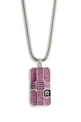 REYHAN HAKKI MEN’S VIPER 925 SILVER RUBY TAG