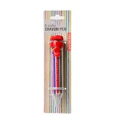 8 Color Crayon Pen