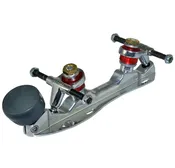 Falcon Polished Quad Skate Plate