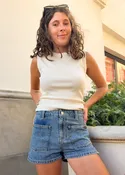 Free People Bettie Sailor Short - Vixen