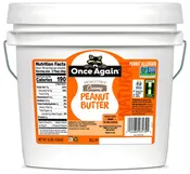 Creamy Natural Peanut Butter Bucket - Salted - 9 lbs