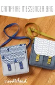 Campfire Messenger Bag Pattern by Noodlehead