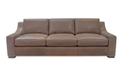 Aspen Sofa (3/3) (Leather with Custom Nail Details)
