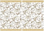 Baroque Swirls - Water Slide Transfer